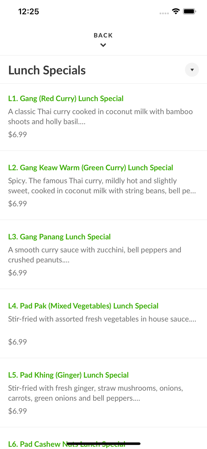 Royal Thai Restaurant