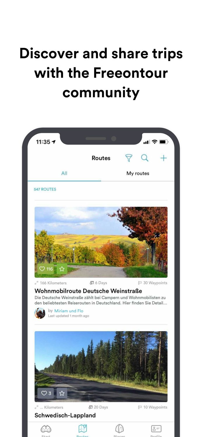 FREEONTOUR Camping App