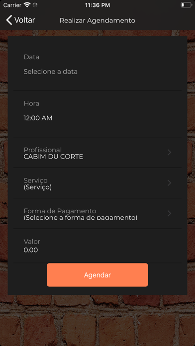 Barbearia Irmãos du Corte Screenshot