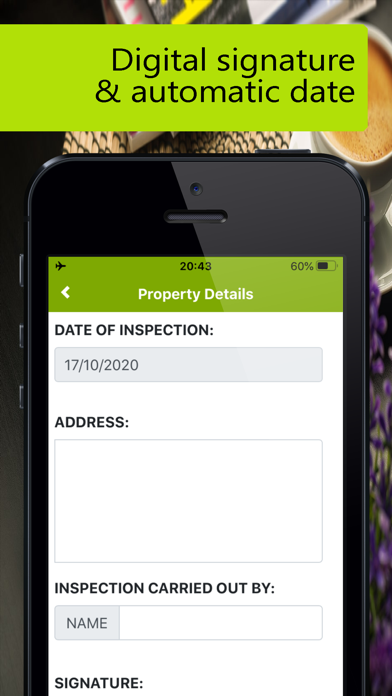 Landlords Electrical Checklist Screenshot