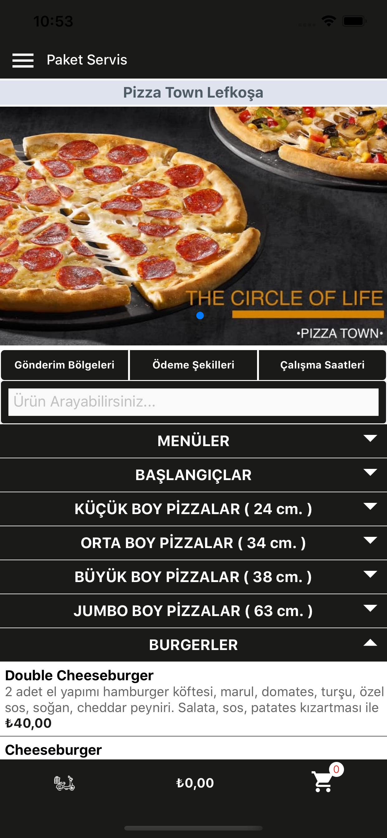 Pizza Town Lefkoşa