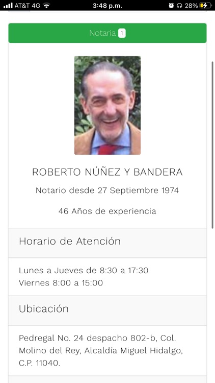 Directorio Notarios CDMX