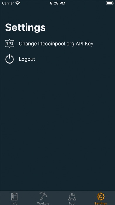Litecoinpool monitor Screenshot