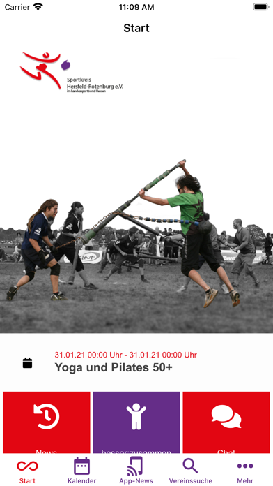 Sportkreis Hersfeld-Rotenburg Screenshot