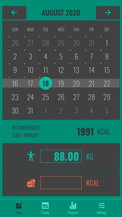 TDEE Tracker for iPhone screenshot-3