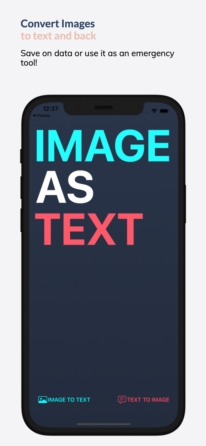 Image as Text – Script Reader