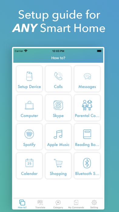 Screenshot #1 pour Mobile App for any Smart Home