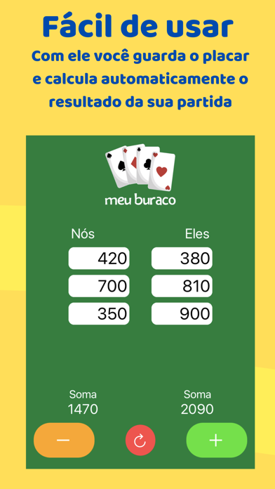 Meu Buraco Screenshot