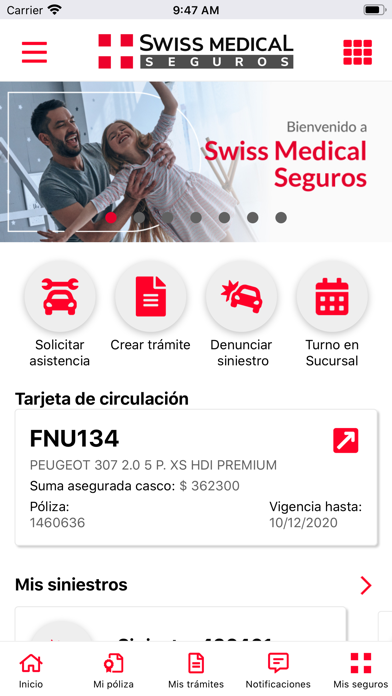 Swiss Medical Seguros Screenshot