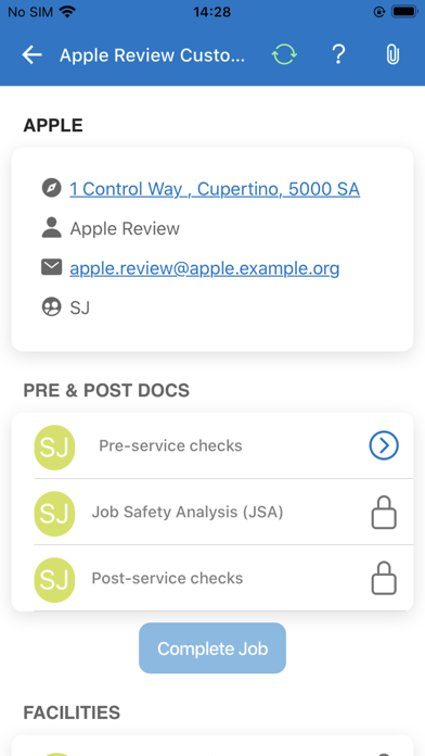 Jaymak Service Screenshot