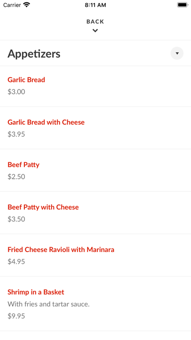 Tony's Pizzeria To Go Screenshot