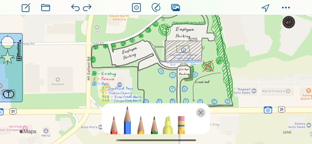 ‎Draw Maps: Map Notes Screenshot