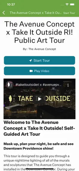 Game screenshot The Avenue Concept Art Tours hack