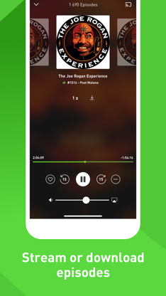 GetPodcast - Podcast Player screenshot 5