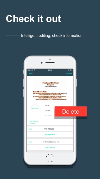 Card Scanner -- Foxcard pro