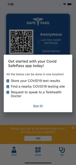 Game screenshot Covid SafePass apk