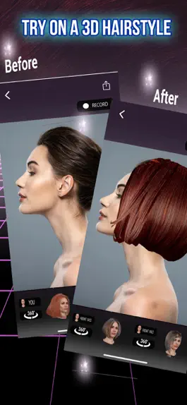 Game screenshot Virtual Hair 3D apk