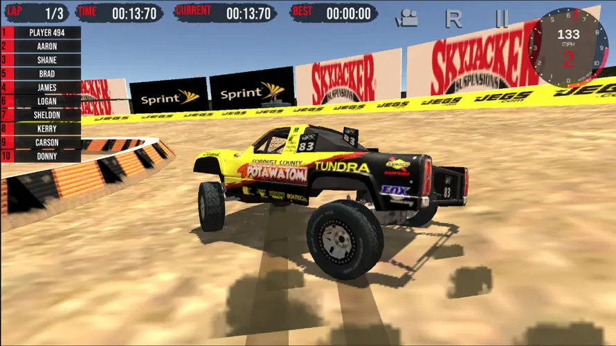 Offroad Trophy Truck Racing screenshot 3