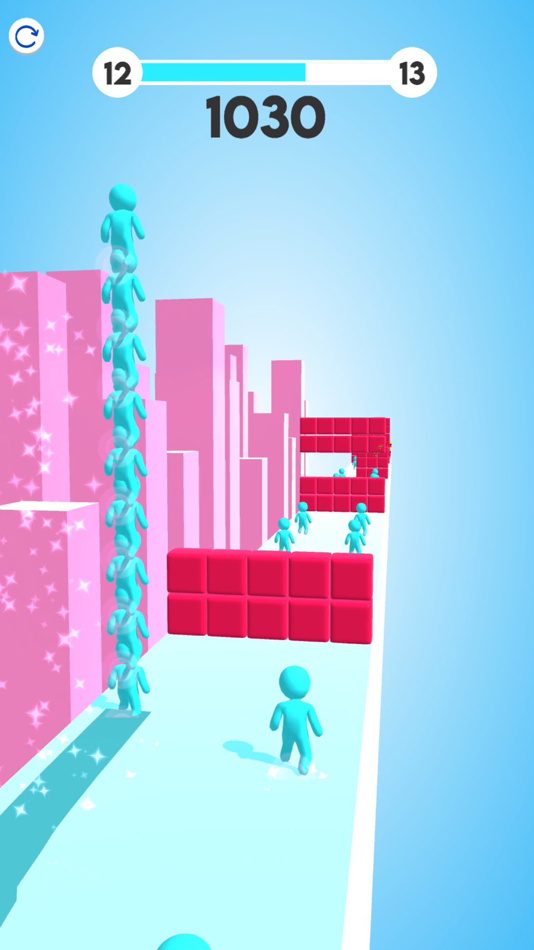 #4. Stacky Rider - Stickman Dash (iOS) 由: Essendon Studios