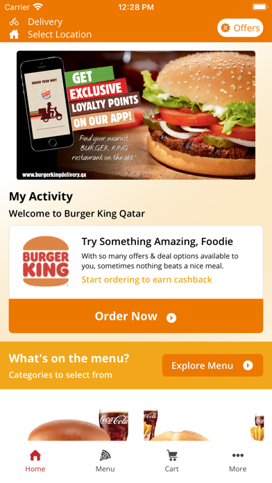Burger King Qatar Screenshot