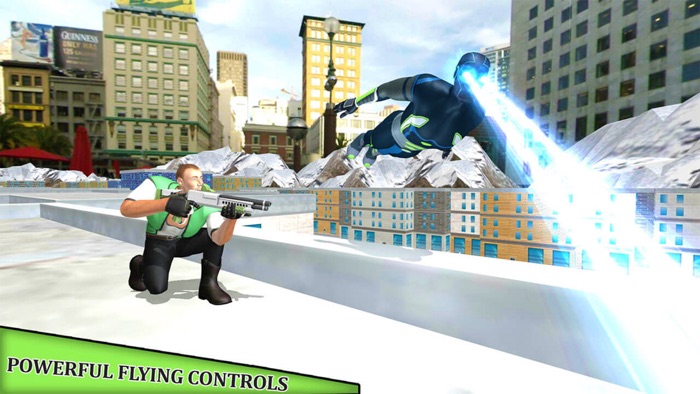 Amazing Iron Superhero Game