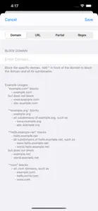 Domain & URL Blocker screenshot #2 for iPhone