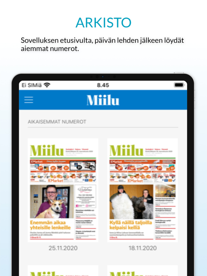 Miilu päivän lehti