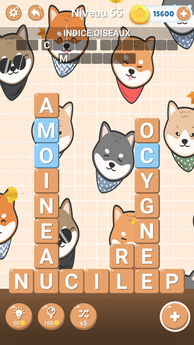 Screenshot #2 pour Mots croisés casse tete jeux