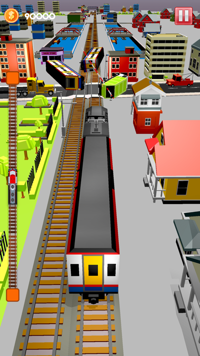 Passenger Train Rail Driver Screenshot