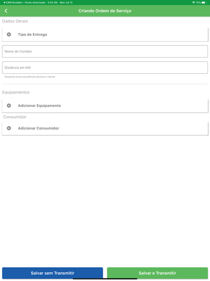 CRM - Assistente Técnico