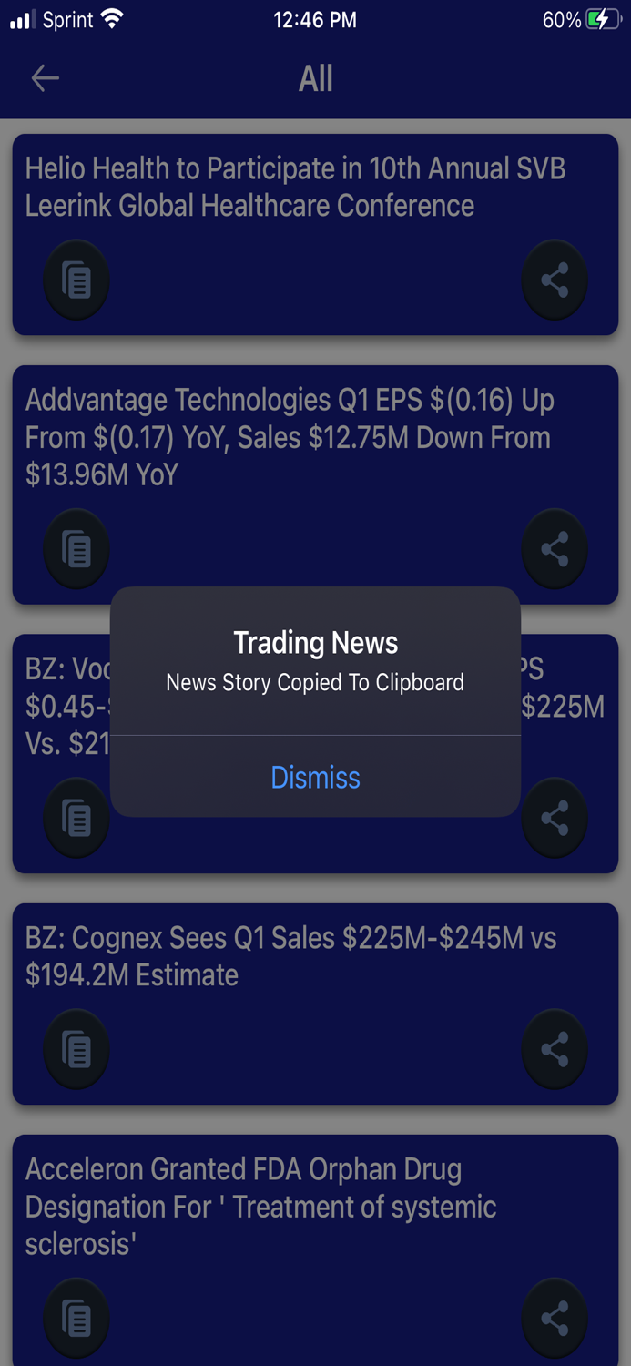 Trading News