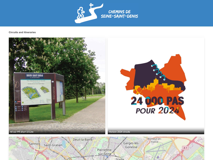 Seine-Saint-Denis pathways