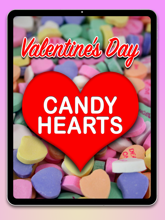 Screenshot #4 pour Candy Hearts Fun Stickers