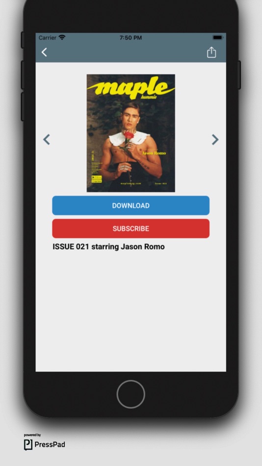 #2. Maple Magazine (iOS) De: PressPad Sp. z o.o.