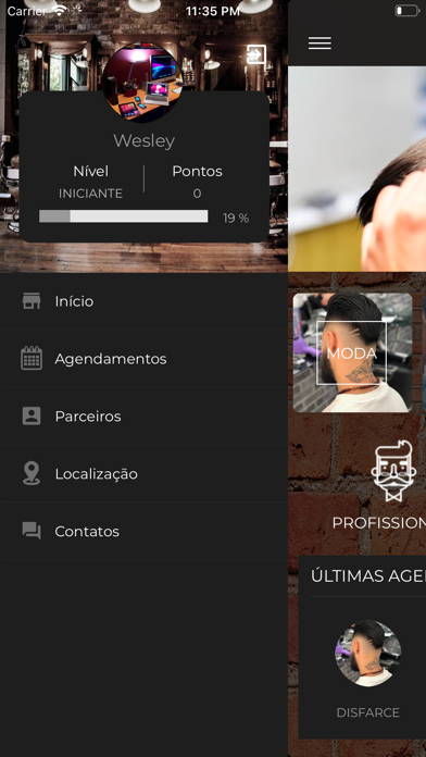 Barbearia Irmãos du Corte Screenshot