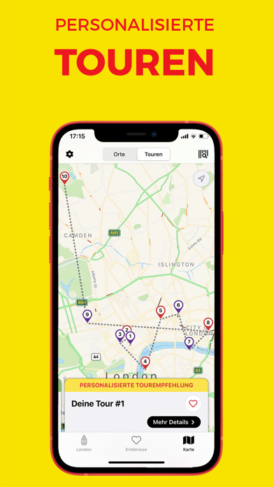 Reiseplaner London Screenshot