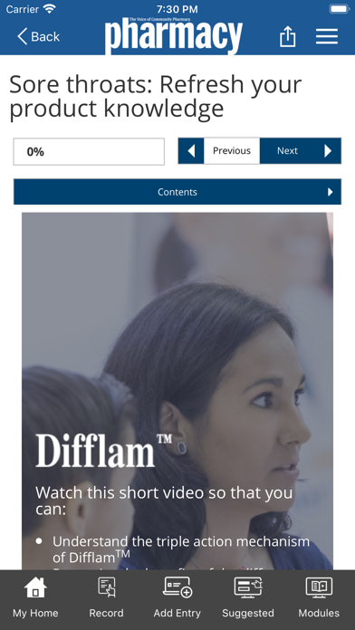 Pharmacy Magazine Screenshot