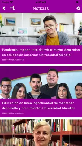 Game screenshot Universidad Mundial hack