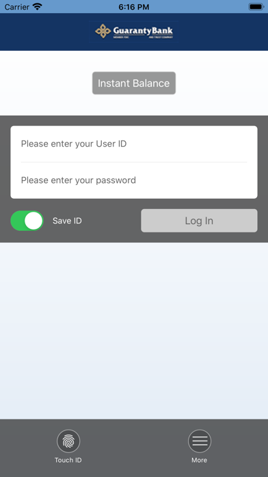 Guaranty Bank & Trust Company Screenshot