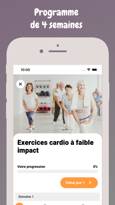 Screenshot #3 pour Exercices pour les seniors