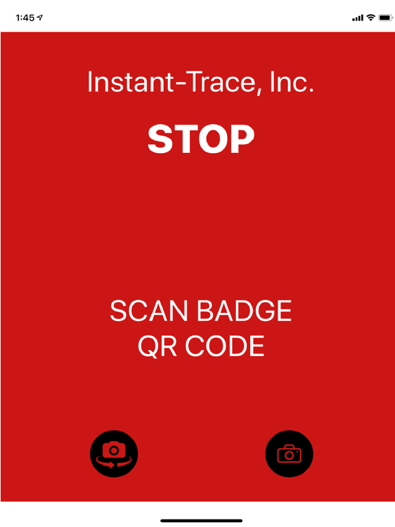 Instant-Trace Kiosk
