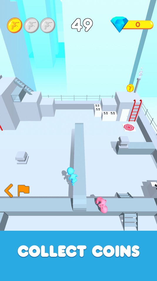 #5. Parkour Slaps (iOS) 由: MIKHAIL AGAFONOV