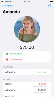family money iphone screenshot 2