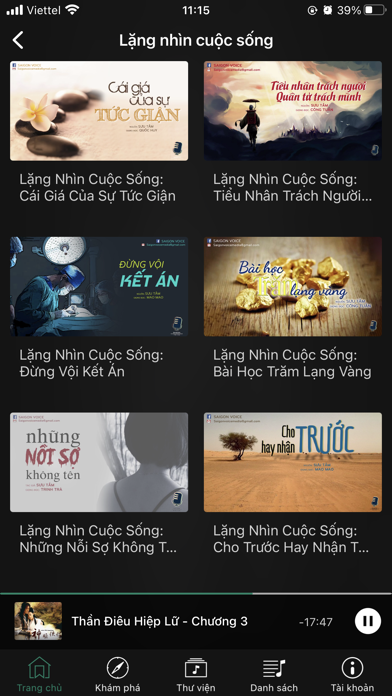 Audiobook | Thư viện sách nói Screenshot