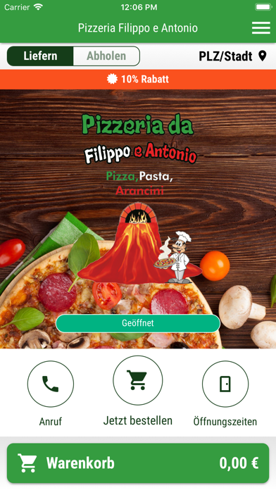 Pizzeria Filippo e Antonio Screenshot