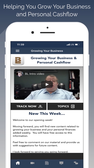 Growing Your Business Screenshot