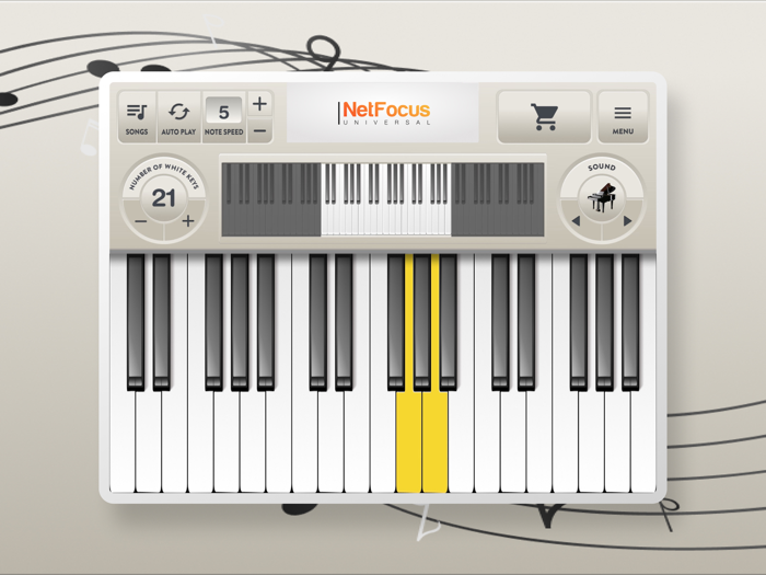 Virtual Piano Keyboard