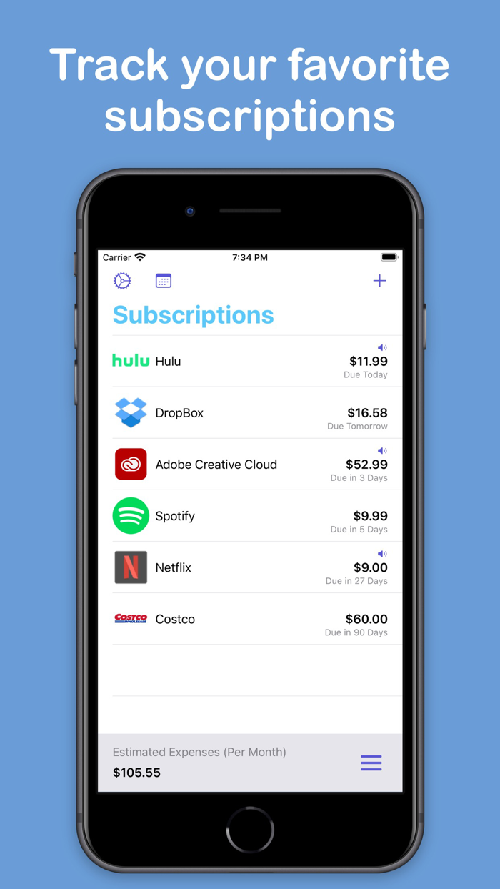 Subscription Tracker