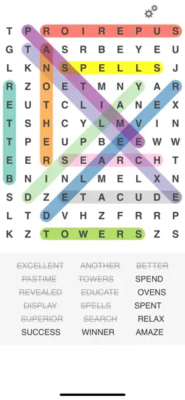 Game screenshot Searched For Words apk