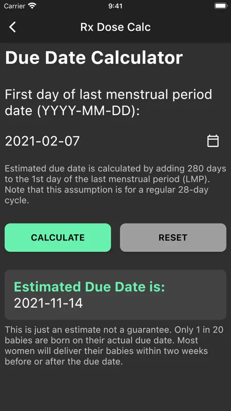 Rx Dose Calc screenshot 10 of 10